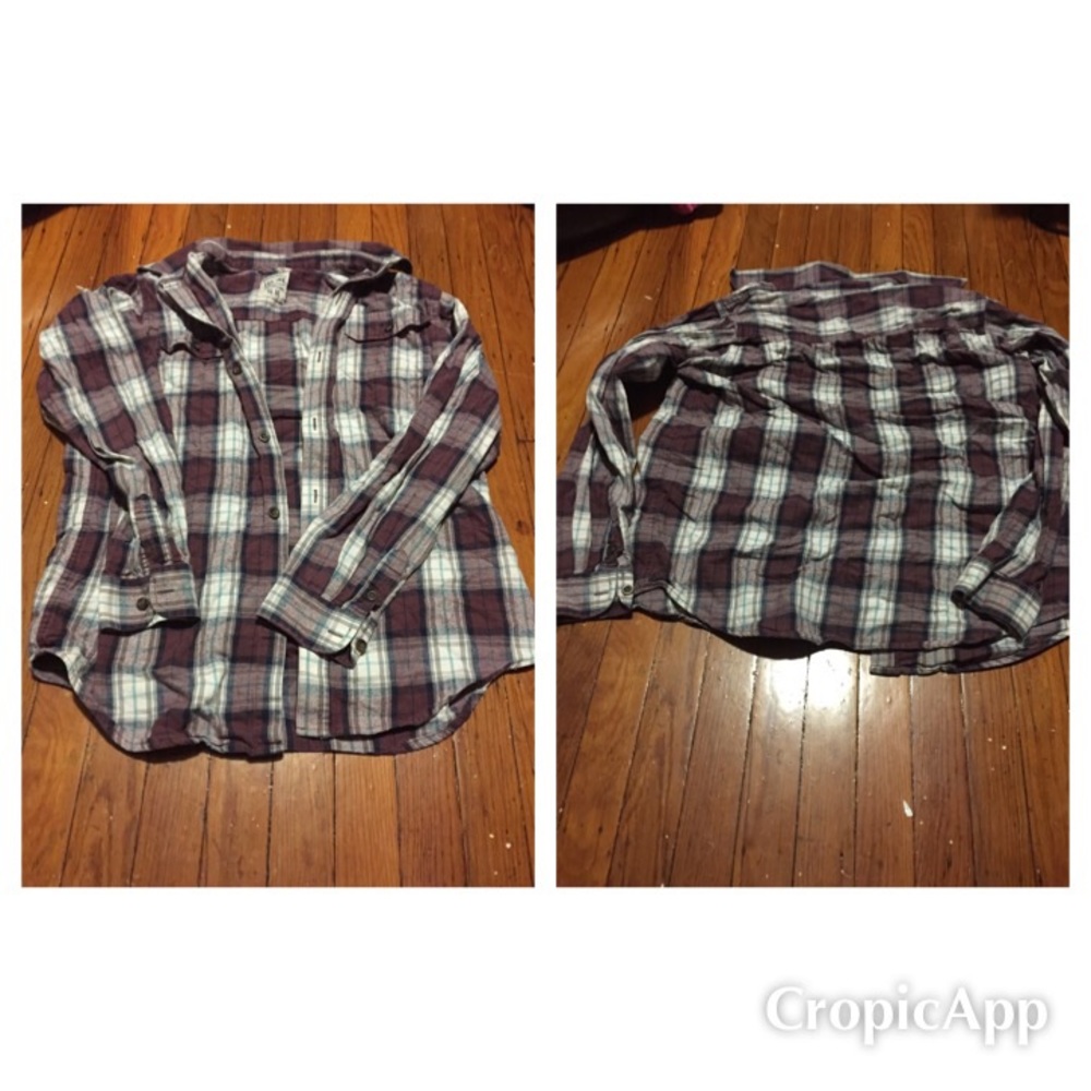 Plaid t shirt